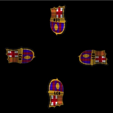 巴塞罗那队徽-倒